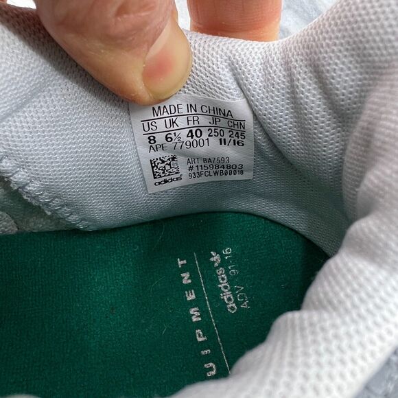 Adidas EQT Support ADV Shoes Women 8 Clear Brown Low Lace Up Breathable Athletic - Picture 9 of 11